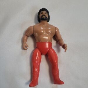 AWA Remco Gorgeous Jimmy Garvin Wrestling Action Figure 1985 Vintage